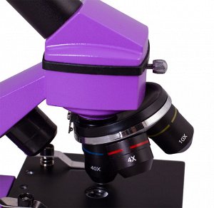 (RU) Микроскоп Levenhuk Rainbow 2L PLUS Amethyst\Аметист