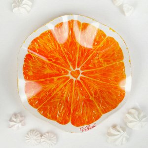 Блюдо «Апельсин» Медуза, d=30 см