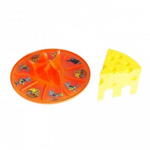 Лас Играс KIDS Настольная игра-бродилка «Сырные дела»: кубик, фишки-мышки, кот, сырные кусочки