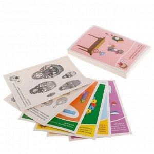 Набор занимательных карточек для дошколят «Мишутка», 3+