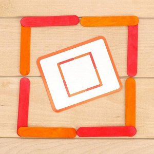 Игровой набор с палочками «Изучаем счёт и цвета», счётные палочки