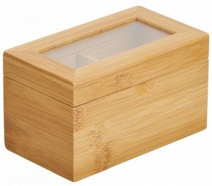 Органайзер для пакетиков чай/кофе бамбук 14*8*8см №4, 24