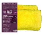 Салфетка из микрофибры для сушки автомобиля SMART OPEN SOFT FIBER PLUSH 60*80см, 580 гр/м.кв