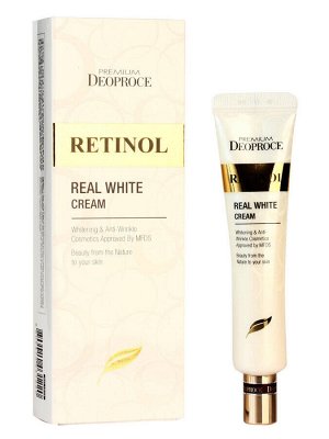 Крем для век и носогубных складок с ретинолом Premium Deoproce Retinol Real White Cream 40 мл №1024, шт