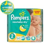 PAMPERS Подгузники Mini Джамбо Упаковка 94