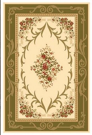 Ковер Ковер Kamea размер 0,80*1,50 дизайн D142 Cream-Green /  / Прямоугольник / 0.8x1.5 / Высота ворса 12 мм / полипропилен / Основные цвета: --- / Россия