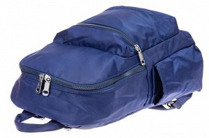 Вместительный мужской рюкзак из текстиля, цвет синий