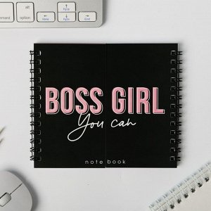 Двойной блокнот Boss Girl