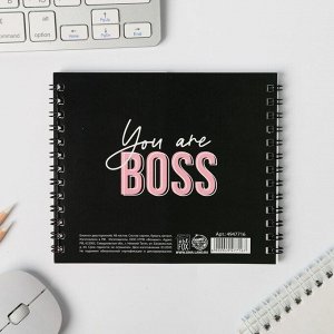 Двойной блокнот Boss Girl