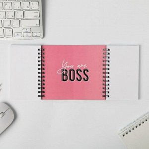 Двойной блокнот Boss Girl