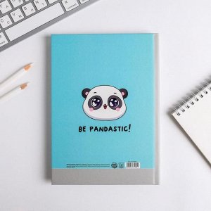 Ежедневник творческого человека А5, 120 листов This is pandastic time