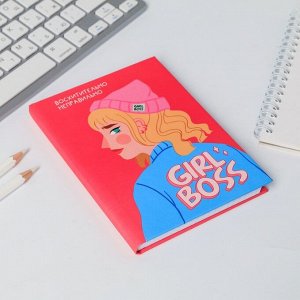 Ежедневник мини Girl boss, 80 листов