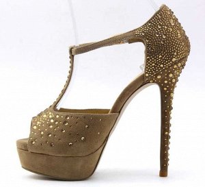 Босоножки Страна производитель: Китай
Размер женской обуви x: 36
Материал верха: Замша
Высота каблука (см): 13,5
Цвет: Песочный
Размер женской обуви: 36, 36, 37
натуральная замша
стелька - натуральная