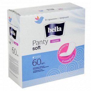 Ежедневные прокладки Bella Panty Soft Classic, 60 шт