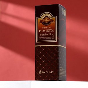 Омолаживающий тонер для лица с экстрактом плаценты 3W CLINIC Premium Placenta Intensive Skin, 145 мл