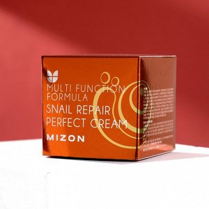 Питательный улиточный крем MIZON Snail Repair Perfect Cream, 50 мл