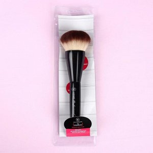 Кисть для макияжа «Home Professional», 16,5 см, цвет чёрный