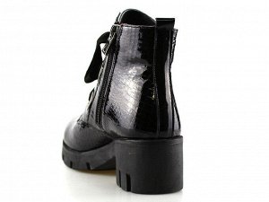 Ботинки Страна производитель: Турция
Полнота обуви: Тип «F» или «Fx»
Материал верха: Лаковая кожа натуральная
Цвет: Черный
Материал подкладки: Байка
Стиль: Городской
Форма мыска/носка: Закругленный
Ка