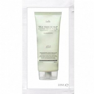 LADOR TEATREE SCALP CLINIC HAIR PACK POUCH LADOR Маска-пилинг для кожи головы (пробник) 10мл