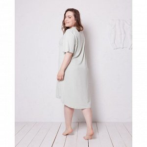 Сорочка (платье) женская с V-образным вырезом MINAKU: Mint &amp; Chocolate цвет олива
