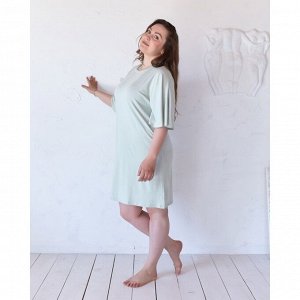 Платье женское MINAKU: Mint & Chocolate цвет олива, р-р 50