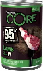 CORE 95 консервы из ягненка с тыквой для взрослых собак 400 г