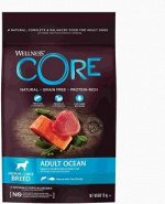 Сухой корм CORE для взрослых собак средних и крупных пород, из лосося с тунцом 10 кг
