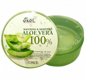 Ekel Soothing&Moisture ALOE VERA 100% Гель для тела "Алоэ Вера"  300гр