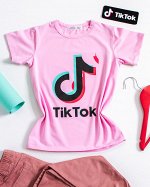 Футболка TIK TOK Розовая