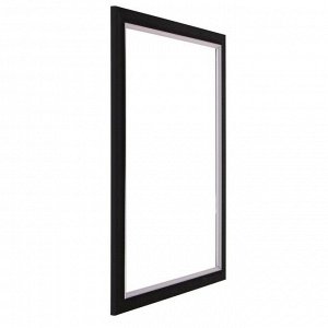 Рама для картин (зеркал) 30 х 40 х 2.8 см, пластиковая, Calligrata, чёрный