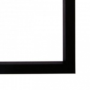 Рама для картин (зеркал) 30 х 40 х 1.9 см, пластиковая, Calligrata, чёрная