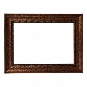 Рама для картин (зеркал) 21 х 30 х 4.4 см, пластиковая, Calligrata, коричневая