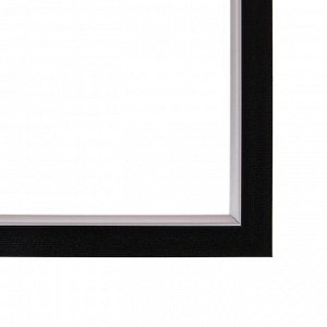 Рама для картин (зеркал) 40 х 50 х 2.8 см, пластиковая, Calligrata, чёрная