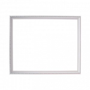 Рама для картин (зеркал) 40 х 50 х 3.0 см, пластиковая, , белая