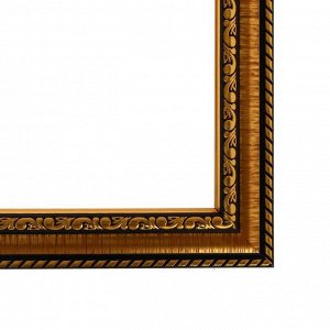 Рама для картин (зеркал) , 21 х 30 х 2.8 см, пластиковая, золото