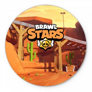 Коврик для мыши круглый «BRAWL STARS»