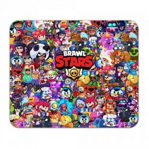 Коврик для мыши прямоугольный «Brawl Stars»