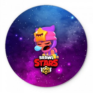 Коврик для мыши круглый «SANDY SPACE (Brawl Stars)»