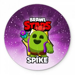 Коврик для мыши круглый «Brawl Stars Spike»