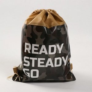 Сумка для обуви «Ready.Steady.Go.», 41х30х0,5 см