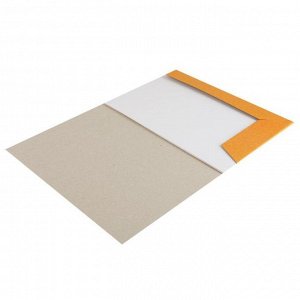 Бумага для рисования цветными карандашами А4, 20 листов в папке, блок 200 г/м2, МИКС