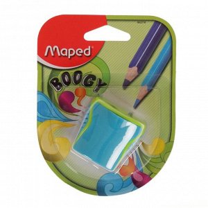 Точилка 2 отверстия с контейнером Maped Boogy, блистер