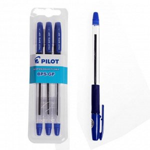 Ручка шариковая PILOT узел 0,7 мм, синяя, блистер B-BPS-GP-F-L