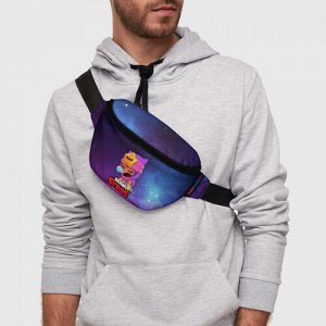 Поясная сумка 3D «SANDY SPACE (Brawl Stars)»