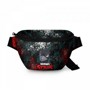Поясная сумка 3D «BRAWL STARS CROW»