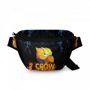 Поясная сумка 3D «Crow (Brawl Stars)»