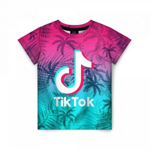 Детская футболка 3D «TIKTOK»