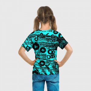 Детская футболка 3D «TIKTOK»