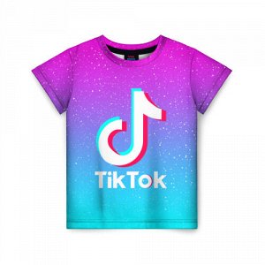 Детская футболка 3D «TIKTOK»