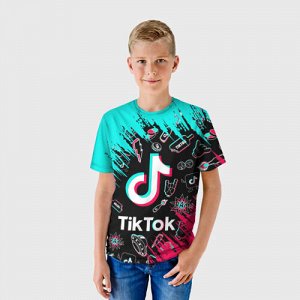 Детская футболка 3D «TIKTOK»